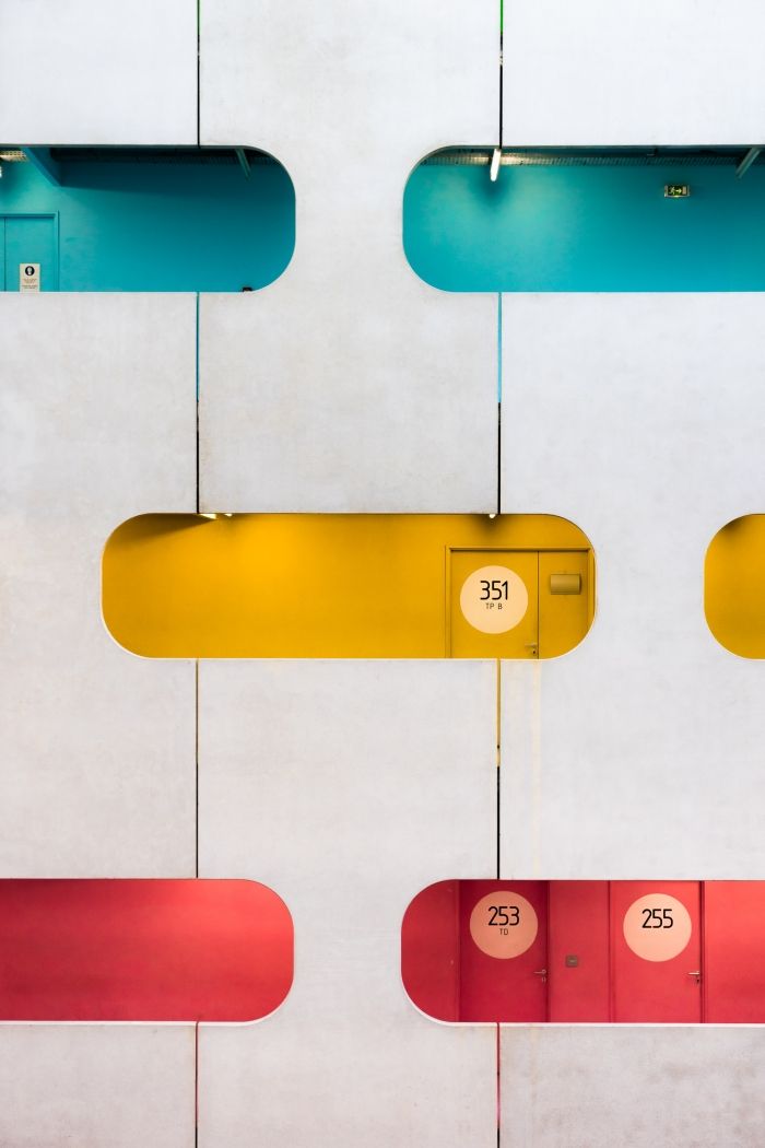 Architecture colorée